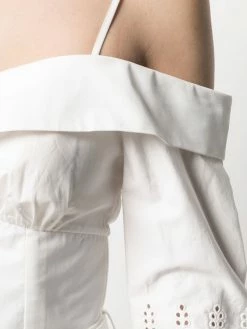 Oak Hall Self-Portrait | Embroidered Off The Shoulder Top New Arrivals!