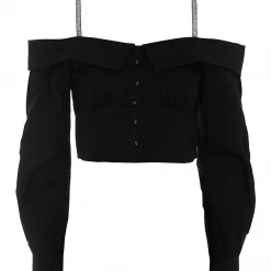 Oak Hall Self-Portrait | Black Off The Shoulder Top New Arrivals!