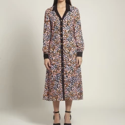Fresha Dresses Mercedes Dress | Modern Leopard