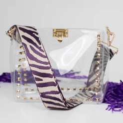 The Warehouse Collective New Arrivals! Clear Gameday Bag + Canvas Strap