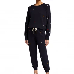 Oak Hall The Great | The Cropped Sweatpants With Floral Embroidery New Arrivals!