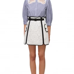 Oak Hall New Arrivals! Self-Portrait | Lace Trim Mini Skirt