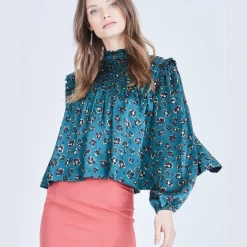 Caballero Adeline Top | Emerald