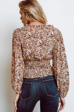 Monte The Label Allegra Top | Floral Print