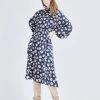 Caballero Blake Blue Floral Maxi Dress