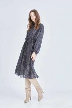 Caballero Blake Maxi | Zebra Print