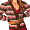 ALLISON New York Mixed Yarns Cardigan