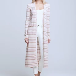 Oak Hall L'Agence | Lulex Striped Cardigan New Arrivals!