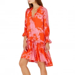 Caballero Fae Dress | Coral
