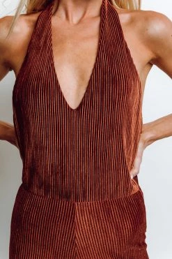 Monte The Label Cher Ribbed Jumpsuit