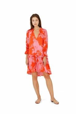 Caballero Fae Dress | Coral