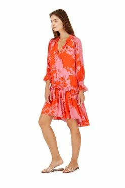 Caballero Fae Dress | Coral