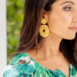 Lisi Lerch Ginna Earring | Yellow