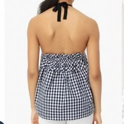 Tuckernuck Gingham Ruffle Top Resort 2022
