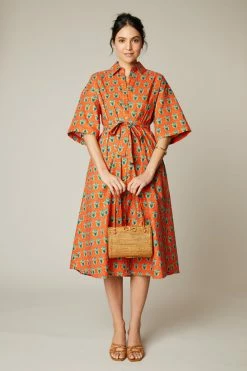 Tucker Resort 2022 Safari Shirtdress | Amber Rosette