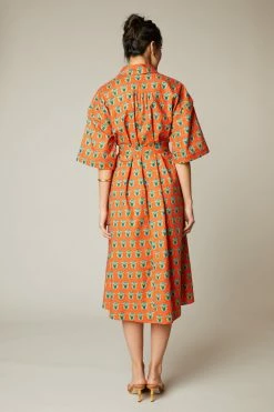 Tucker Resort 2022 Safari Shirtdress | Amber Rosette