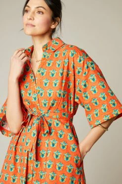 Tucker Resort 2022 Safari Shirtdress | Amber Rosette