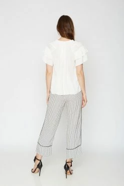 Caballero Kelsie White Dot Top Resort 2022