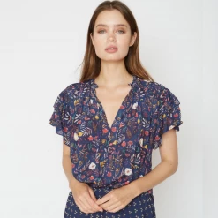 Caballero Resort 2022 Kelsie Top | Bali Floral