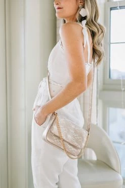 Kelly Wynne Kiss Kiss Crossbody | Nude Saffie Accessories