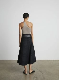 Who What Wear Lola Ribbed Tank | Tan