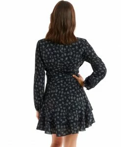 ALLISON New York Meadow Print Ruffle Dress Dresses