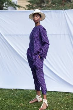 Tucker Tucker NYC Rebecca Tunic | Midnight Lattice Sz. M