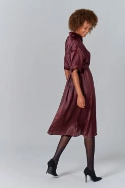 Tucker Dresses Safari Shirtdress | Mocha Tiger Sz. S