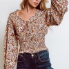 Monte The Label Allegra Top | Floral Print