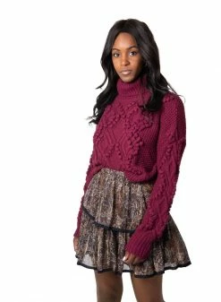 ALLISON New York Pom Sweater Sz. S