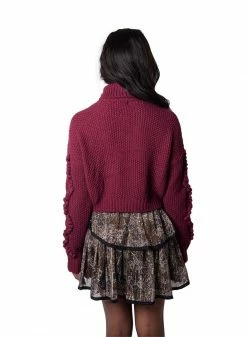 ALLISON New York Pom Sweater Sz. S