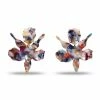 Lele Sadoughi Small Paper Lily Earrings