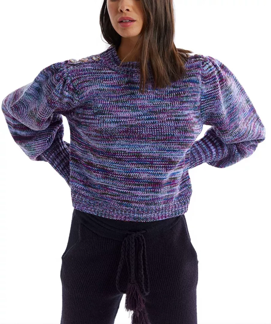 Allison New York | Space Dye Pullover