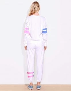 Gilchrist Sundry | Ombre Stripe Sweatshirt Athleisure