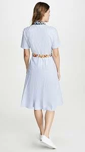 Tuckernuck Tory Burch | Blossom Ditsy Cotton Patchwork Shirt Dress Dresses