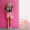 ALLISON New York Knit Shorts | Cotton Candy Pink