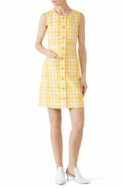 Tuckernuck Tory Burch | Jacquard Notch Front Shift Dress