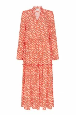 Fresha Daphne Dress | Red Brush