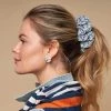 Lele Sadoughi Embroidered Scrunchie