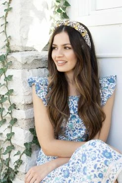 Resort 2022 Hello Dobson | Flutter Sleeve Floral Dress