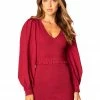 ALLISON New York Smocked Long Sleeve Mini Dress Dresses